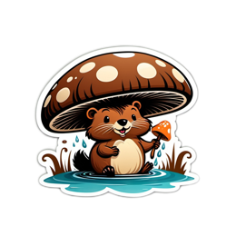 animals mushroom SVG PNG design