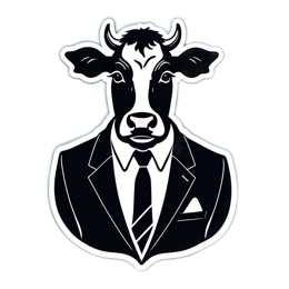 cow suit SVG PNG design