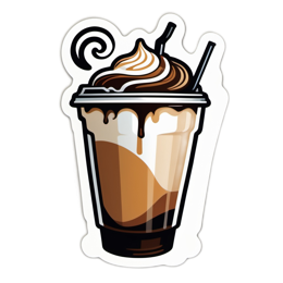 coffee icecream SVG PNG design