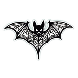 bat web SVG PNG design with clean design elements