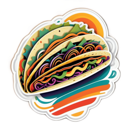 tacos artistry SVG PNG design with clean design elements