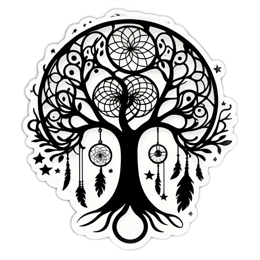 fantasy dreamcatcher SVG PNG design with clean design elements