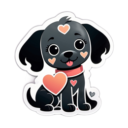 love cartoon SVG PNG design with clean design elements