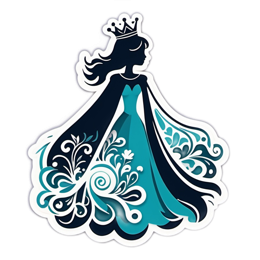 dreamy figure floral SVG PNG design with clean design elements, floral elements