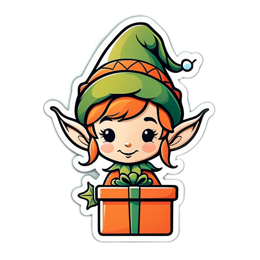 christmas elf SVG PNG design