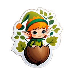 elves sticker SVG PNG design