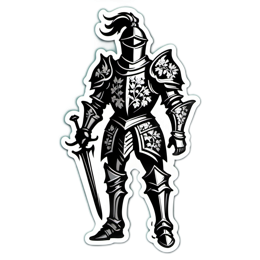 armor knight SVG PNG design