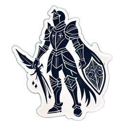 knight SVG PNG design with clean design elements