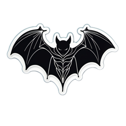 bat logo SVG PNG design with clean design elements