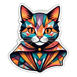 quotes artsy cat SVG PNG design with clean design elements