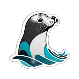 seal SVG PNG design with clean design elements