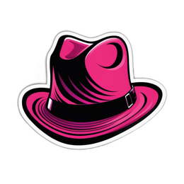 hat blackpink SVG PNG design with clean design elements