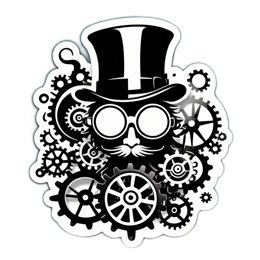 sticker gadgets SVG PNG design with clean design elements