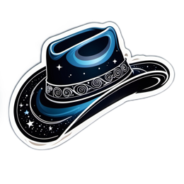 sticker hat space SVG PNG design