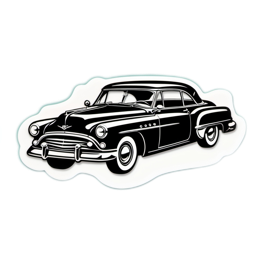 vehicle classic SVG PNG design with clean design elements