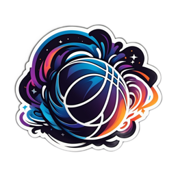 basketball artistic SVG PNG design with clean design elements
