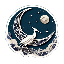 nature moon SVG PNG design