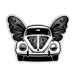 car butterfly SVG PNG design