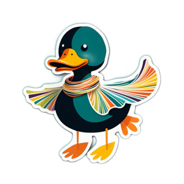 fantastic duck SVG PNG design
