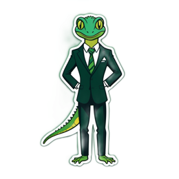fantasy gecko SVG PNG design