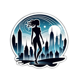 city silhouette evening SVG PNG design