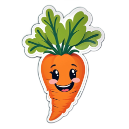 vegetable cartoon SVG PNG design