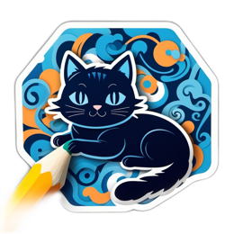 stickers artdesign SVG PNG design with clean design elements