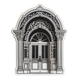 architecture SVG PNG design with clean design elements