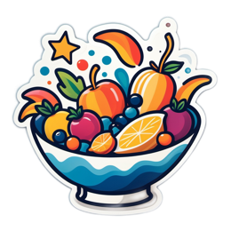 fruit bowl SVG PNG design