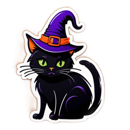 halloween cat SVG PNG design