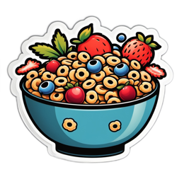 cereal fruit SVG PNG design