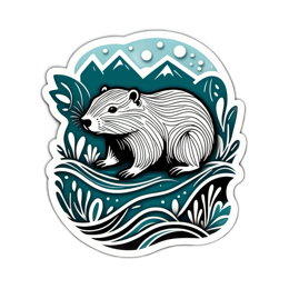 nature stylized illustration SVG PNG design with clean design elements