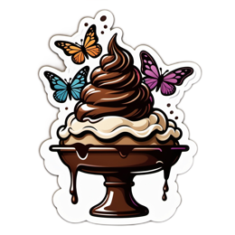icecream butterflies SVG PNG design