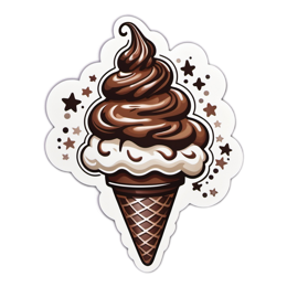 icecream chocolate SVG PNG design