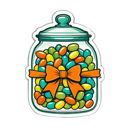 candy jellybeans SVG PNG design