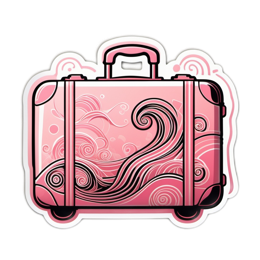 travel bag SVG PNG design