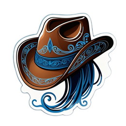 cowboy hat SVG PNG design