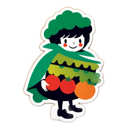 fruits sticker SVG PNG design