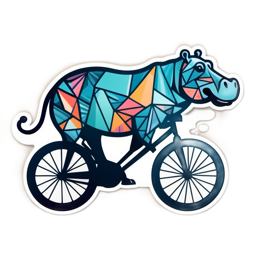 bike hipsterhippo SVG PNG design