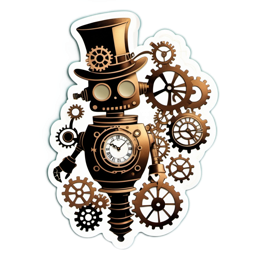 robot mechanism clockwork SVG PNG design