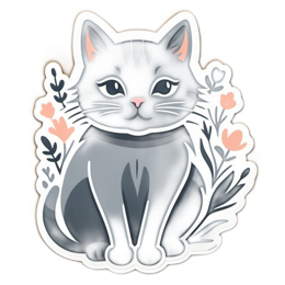 pets flower SVG PNG design with pink and green floral elements
