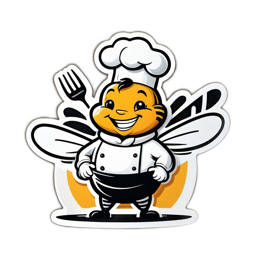 cheerful cartoon chef SVG PNG design