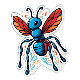 animated insect sticker SVG PNG design