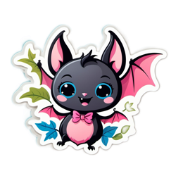 unicorn cartoon bat SVG PNG design