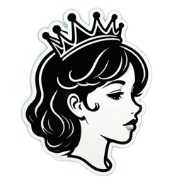 princess crown SVG PNG design
