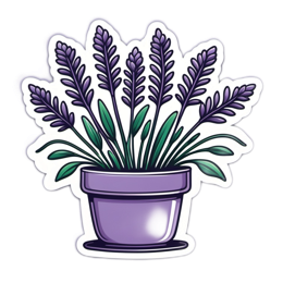 purple lavender SVG PNG design with clean design elements, green and purple floral elements