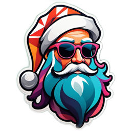 santa character SVG PNG design