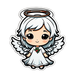 christmas angel SVG PNG design