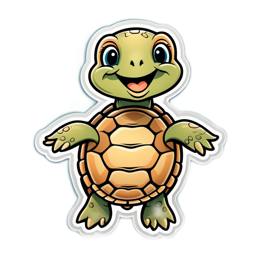turtle cute SVG PNG design