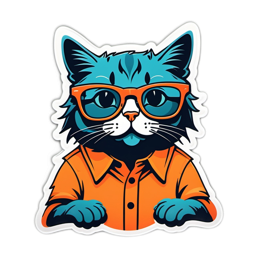 fashion glasses shirt SVG PNG design with clean design elements